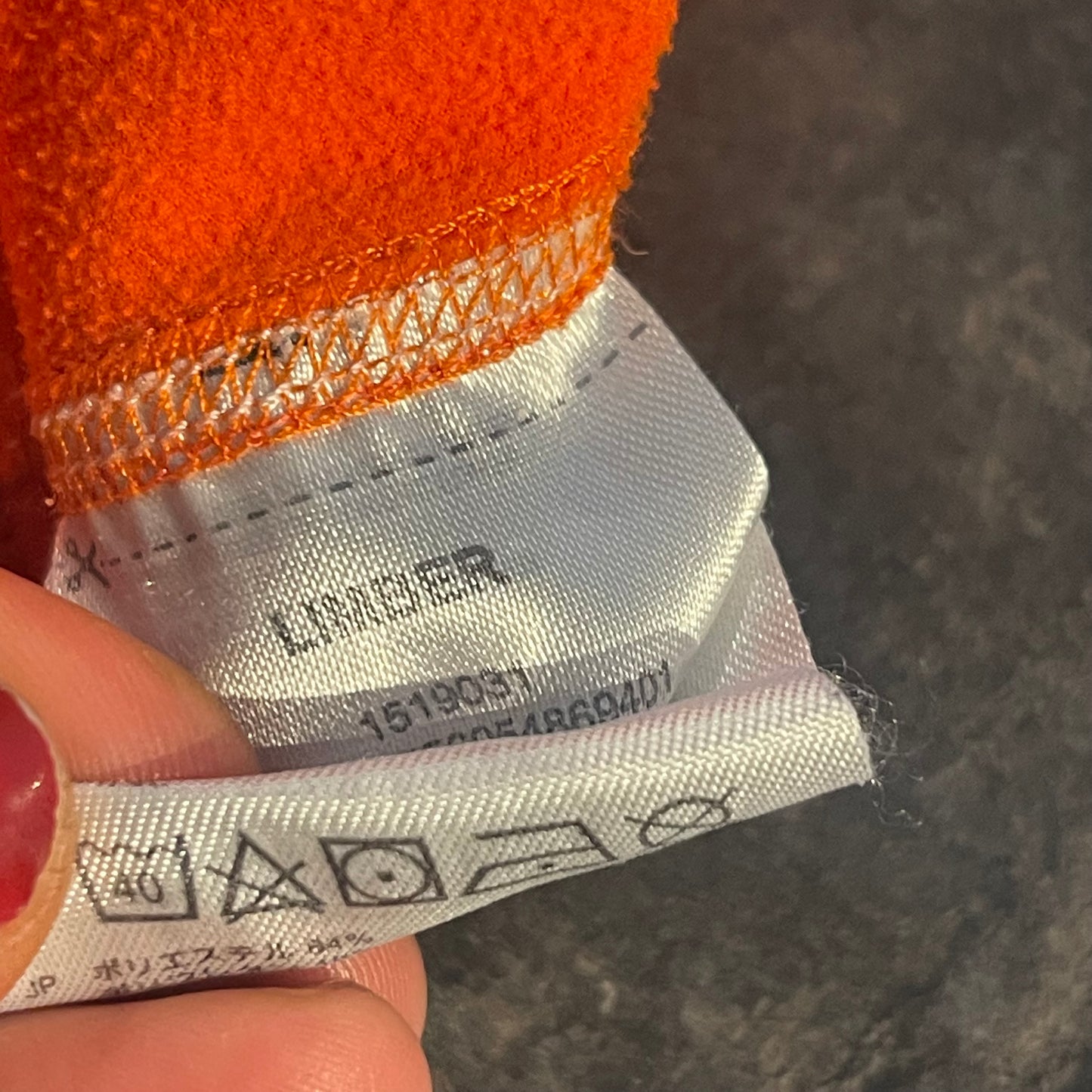Thermo Shirt (L Herren) von Haglöfs Half Zip Longsleeve orange