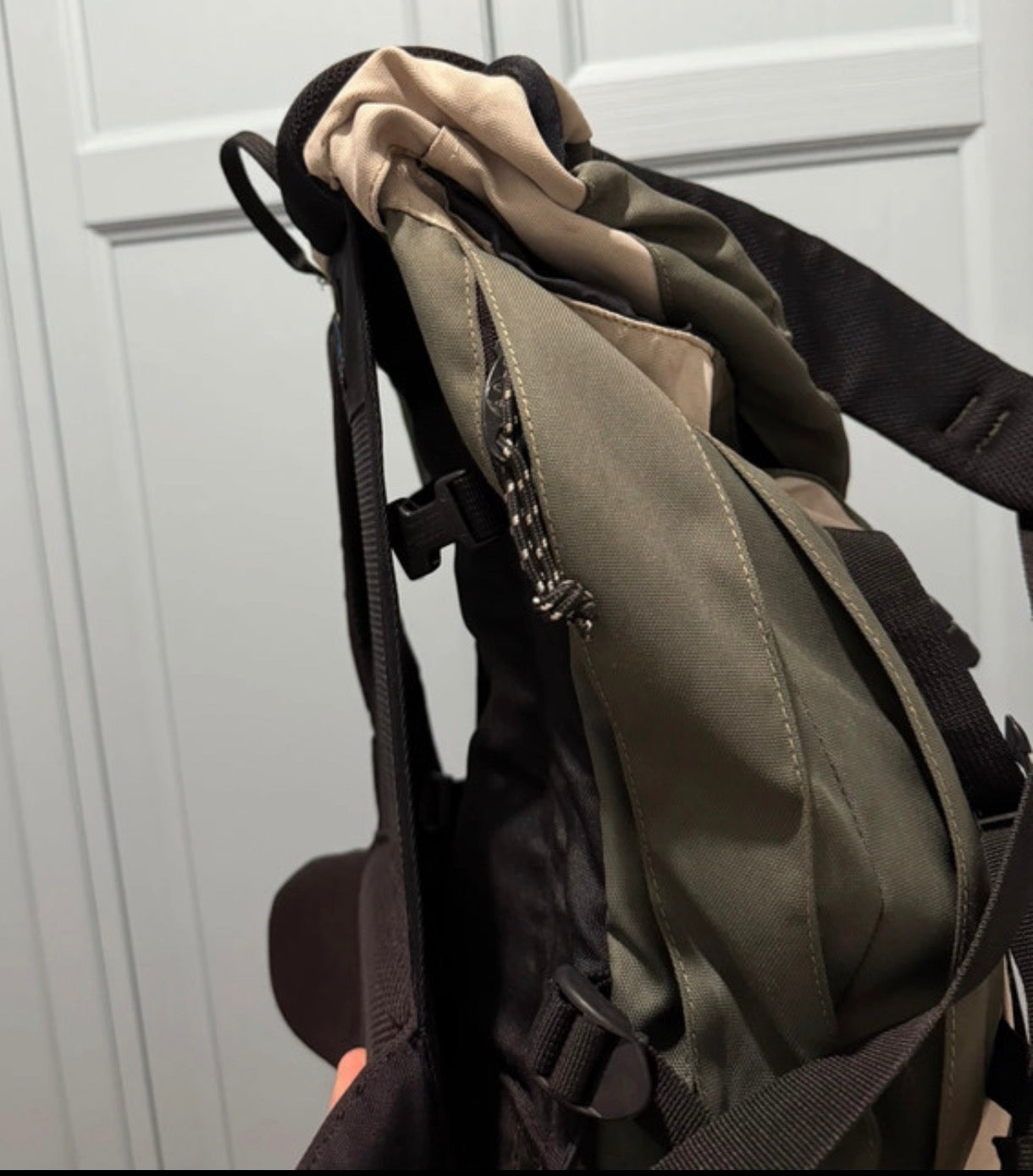 Rucksack von Salewa 30 Liter AirZone Rücken khaki