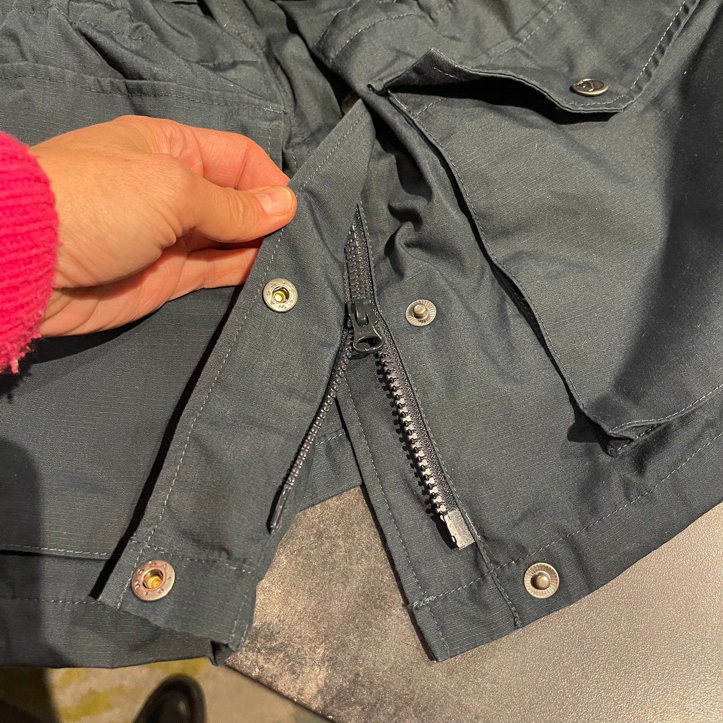 Fjällräven Jacke G-100 (M Damen) Greenland Light Parka dunkelblau