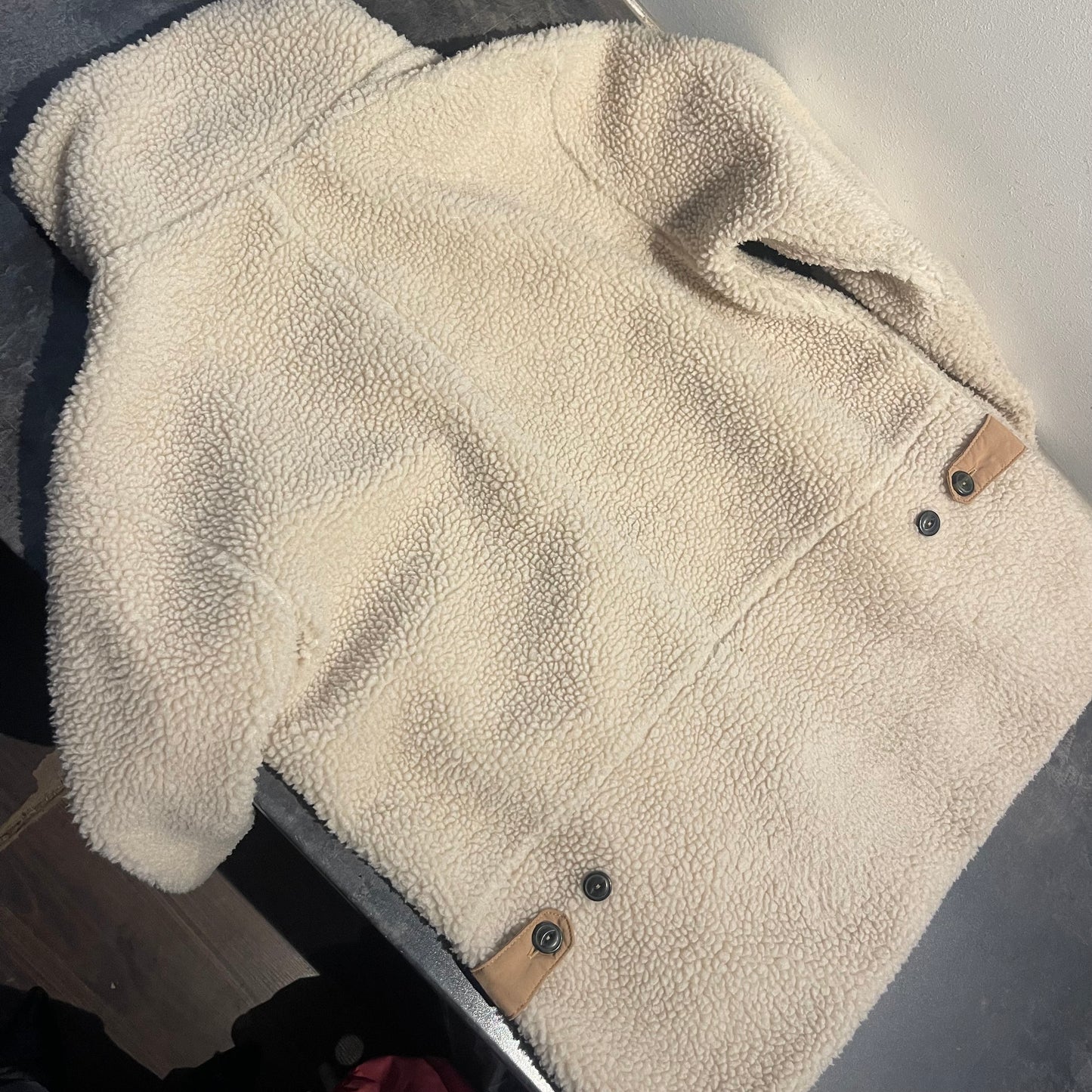 Teddy Jacke Patagonia (XS Herren / S Damen ) Retro Pile creme