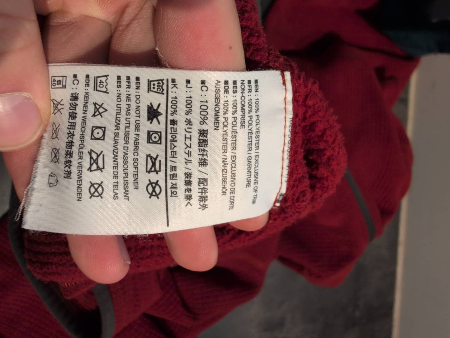 Zip Pullover von Arcteryx (L Herren) Sweatshirt rot