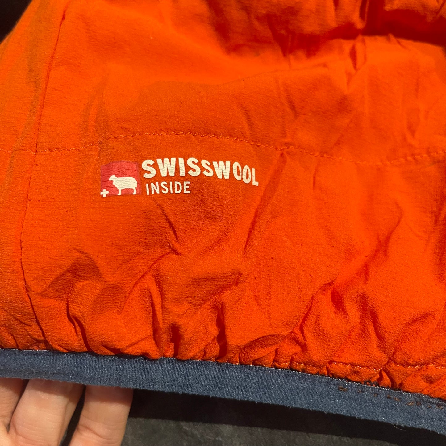 Leichte Ortovox Touren Jacke Merino inside (XL Herren) orange