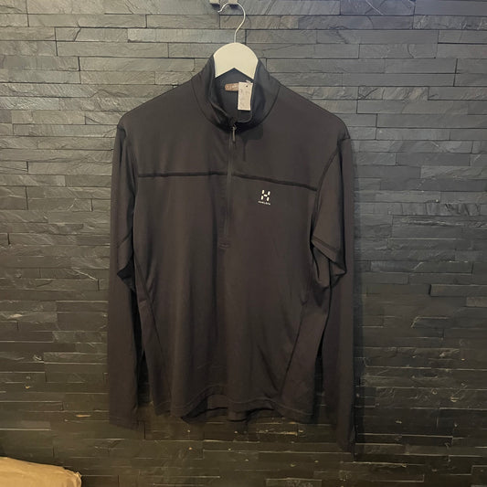 Longsleeve von Haglöfs (L Herren) Half Zip Shirt schwarz