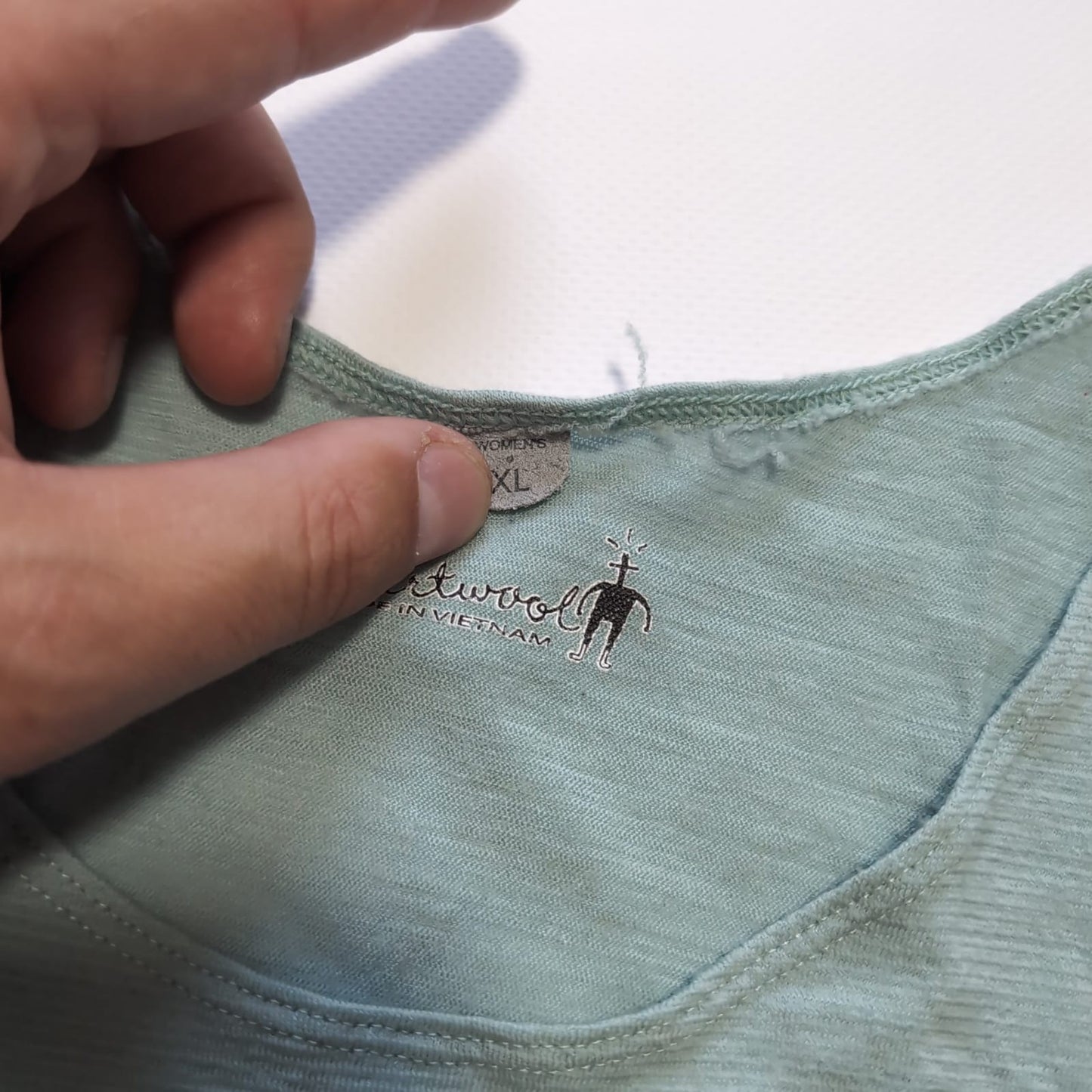 Merino Tank Top ( Damen XL) von Smartwool türkis