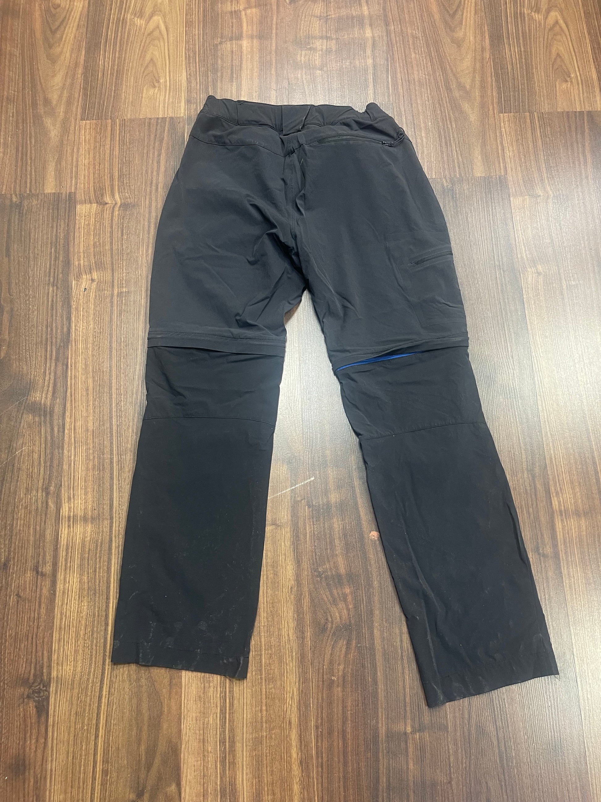 2in1 Trekking Hose von Salomon (L Herren) Zip Off schwarz - wanderlich.com