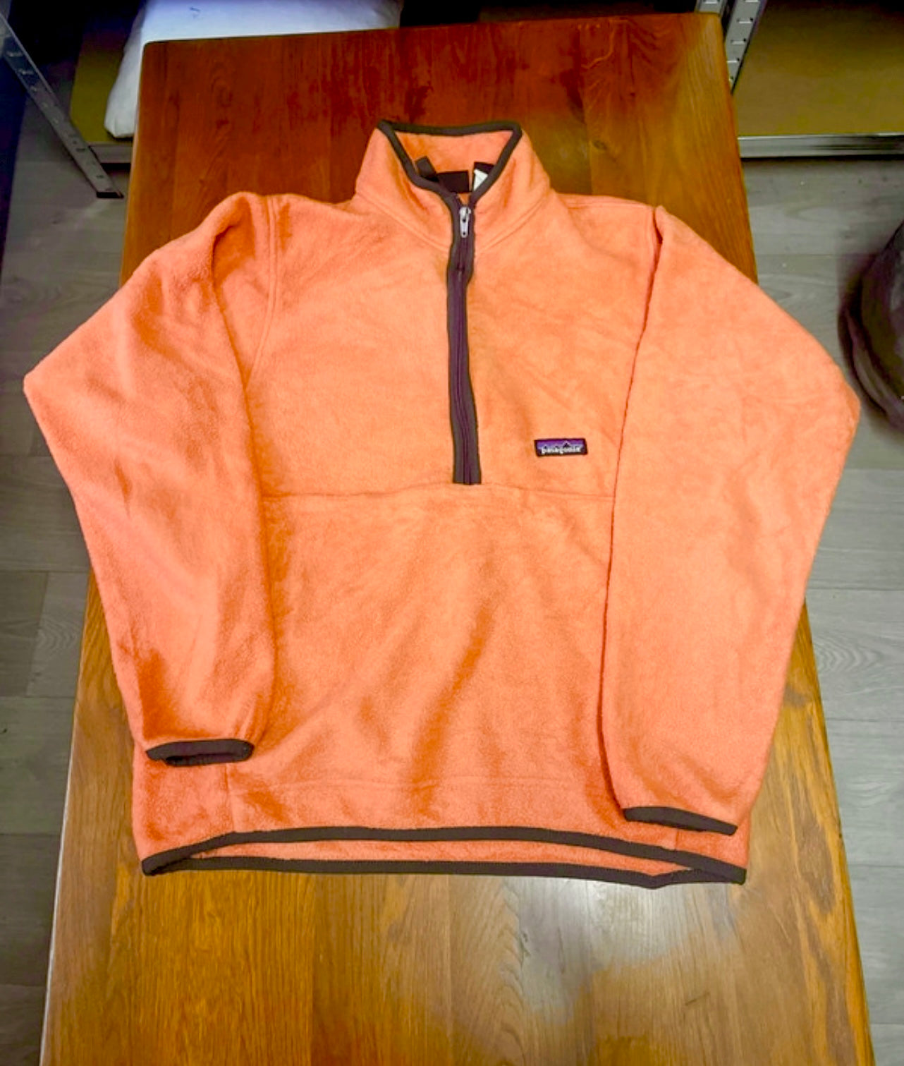Patagonia Synchilla Fleecepullover (S) Sweatshirt orange
