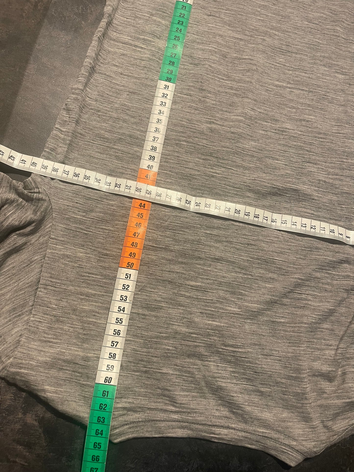 T-Shirt von Icebreaker Merino XS grau mit Künstlerprint