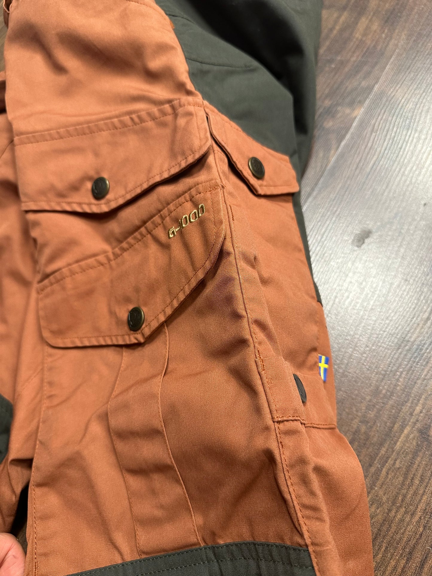 Hose von Fjällräven Vidda (M Herren) G-1000 Terrakotta