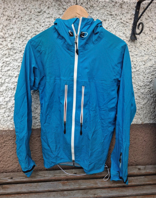 Ortovox 3L Hardshell Jacke (S-M Herren) atmungsaktiv blau