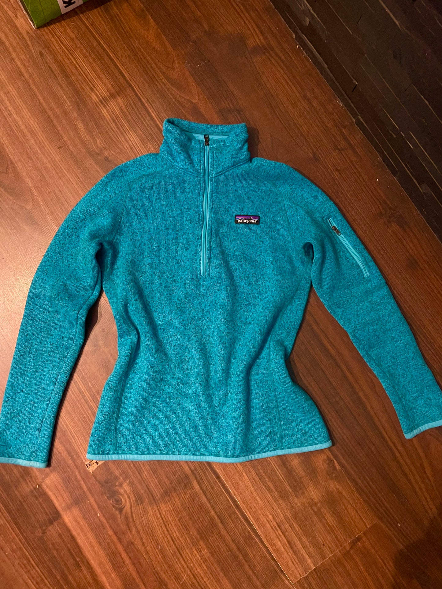 Pullover Patagonia (XS Damen) Better Sweater türkis - wanderlich.com