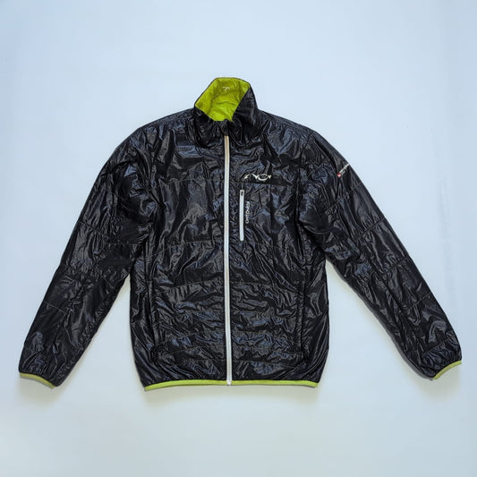 Wende- Jacke Ortovox (M Herren) Swisswool inside schwarz grün