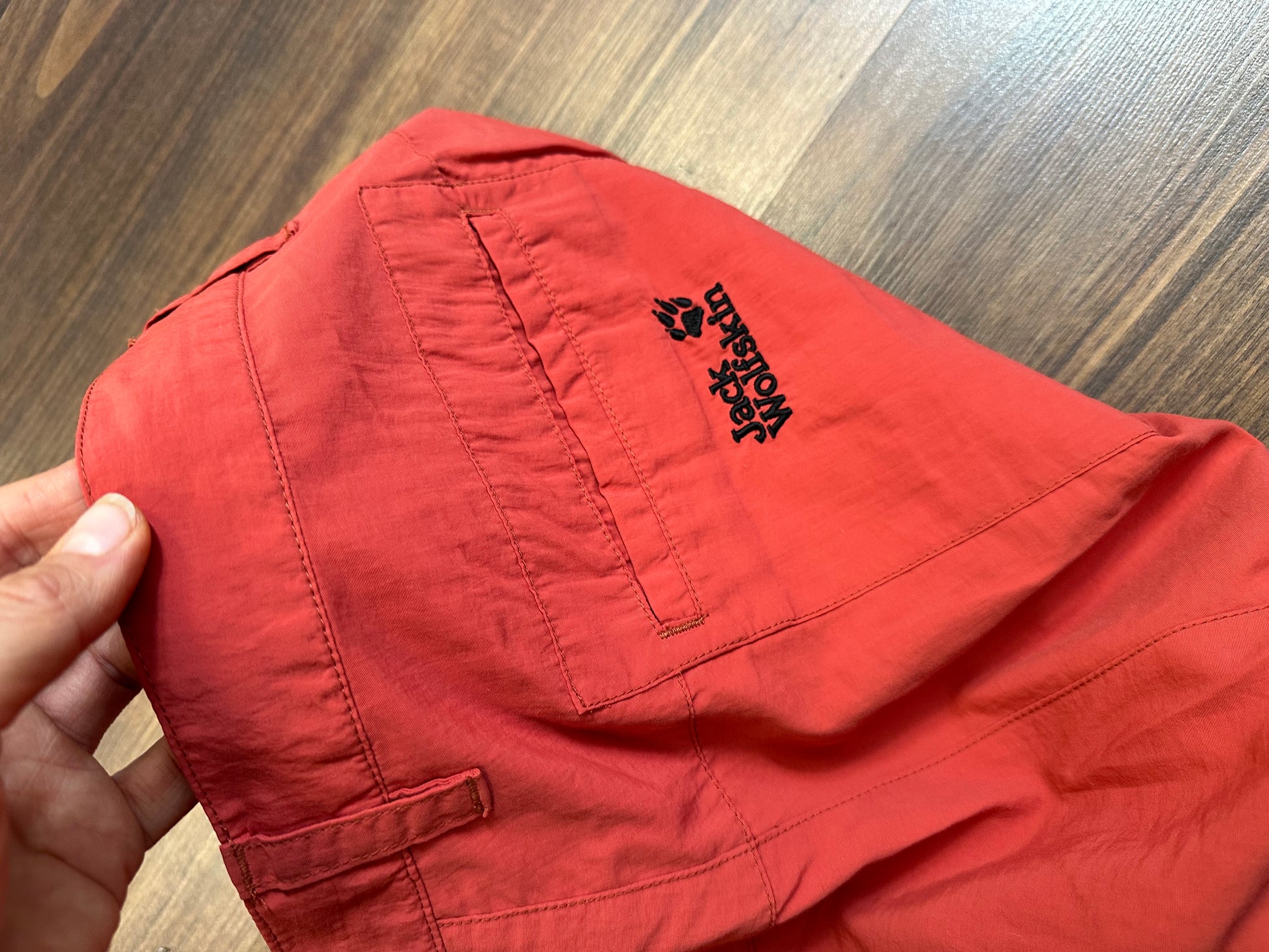 2/3 Capri Hose (XL/ XXL Herren) Jack Wolfskin Terrakotta - wanderlich.com