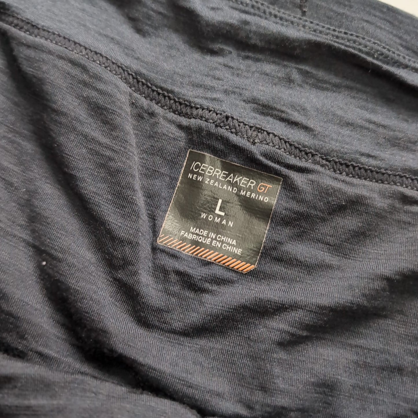 Pure Merinowolle Shorts von Icebreaker (L Damen) dunkelgrau
