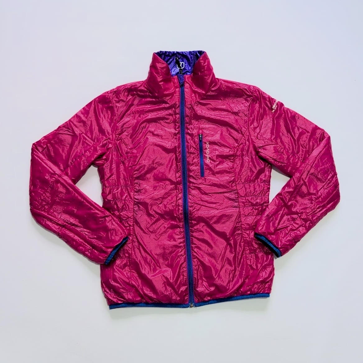 Wende Jacke Ortovox (S Damen) Swisswool Isolation pink lila