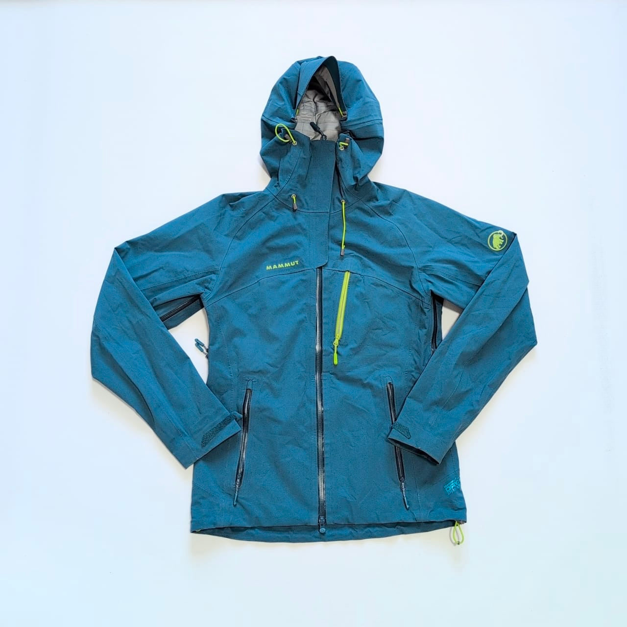 3L Hardshell Jacke von Mammut (S Damen) türkis blau