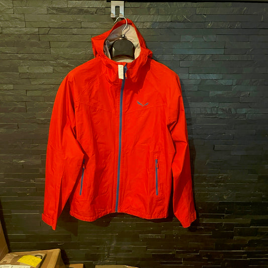 2-lagige Regen Jacke von Salewa (L Herren) Hardshell orange