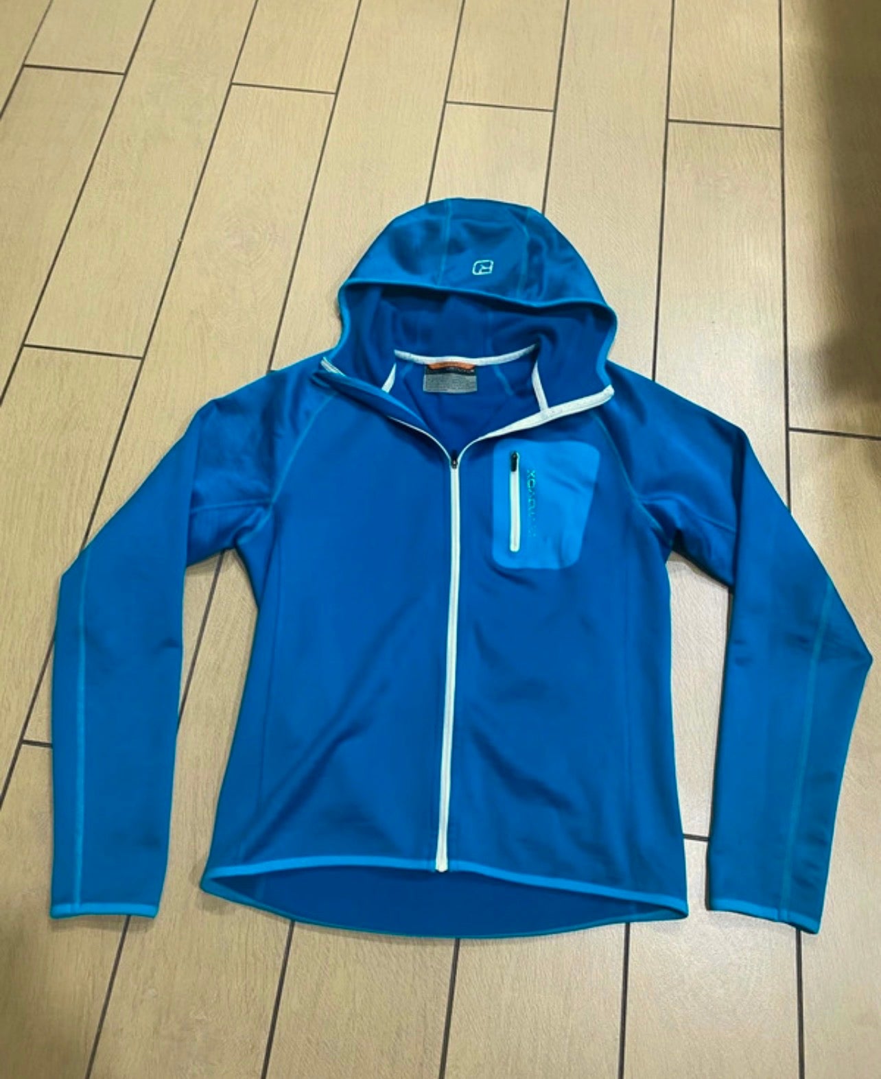 Jacke Ortovox Merino inside (S Herren) Zip Hoodie blau