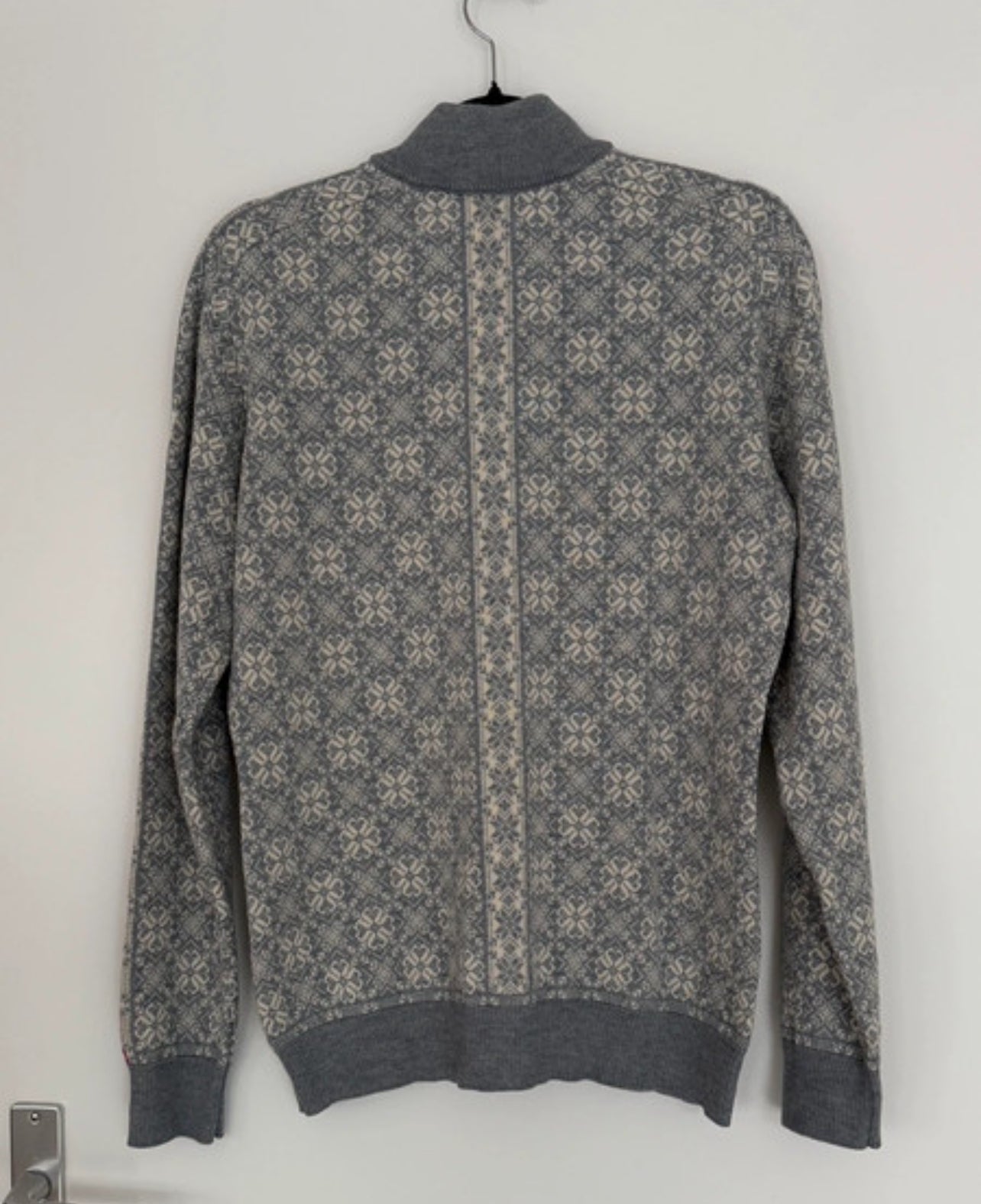 Merino Jacke von Dale of Norway (XL Damen) weiß grau