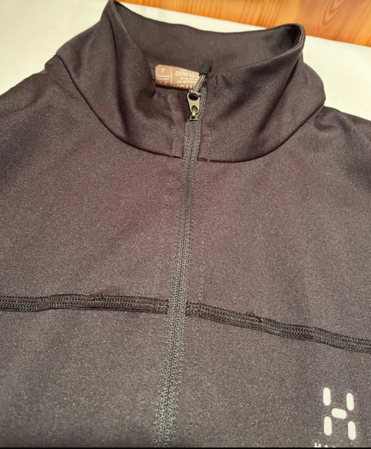 Longsleeve von Haglöfs (L Herren) Half Zip Shirt schwarz