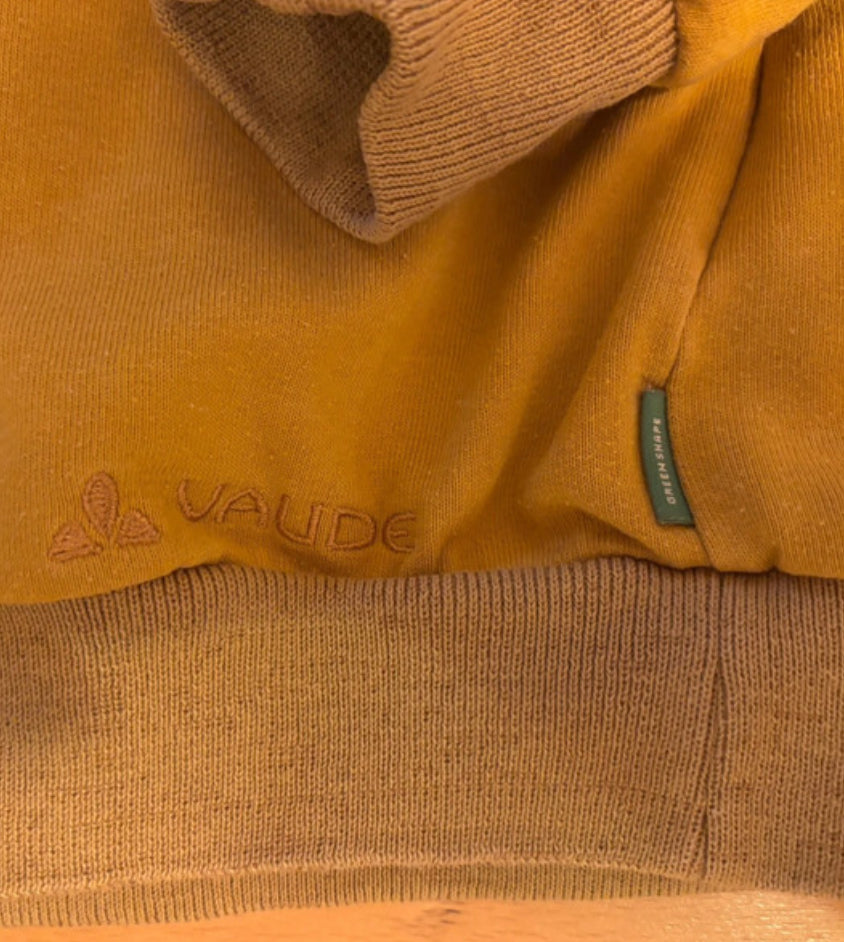 Kapuzen Pullover von Vaude XS/ S (36) Damen Hoodie gelb