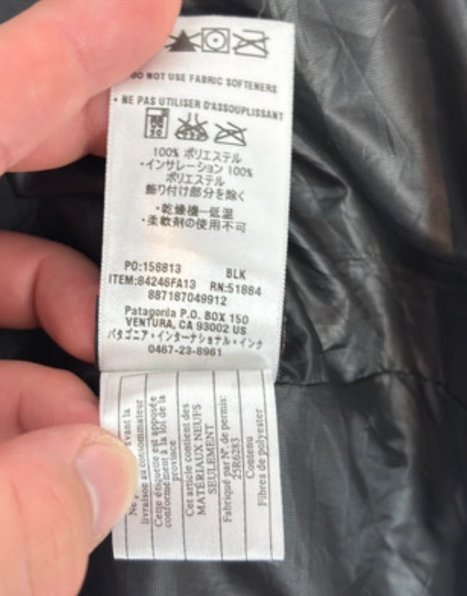Patagonia Nano Puff Weste (L Damen) schwarz