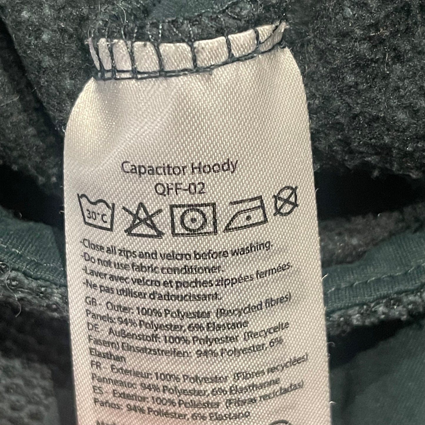 Fleecejacke von Rab (S Herren) Zipper Hoodie grün