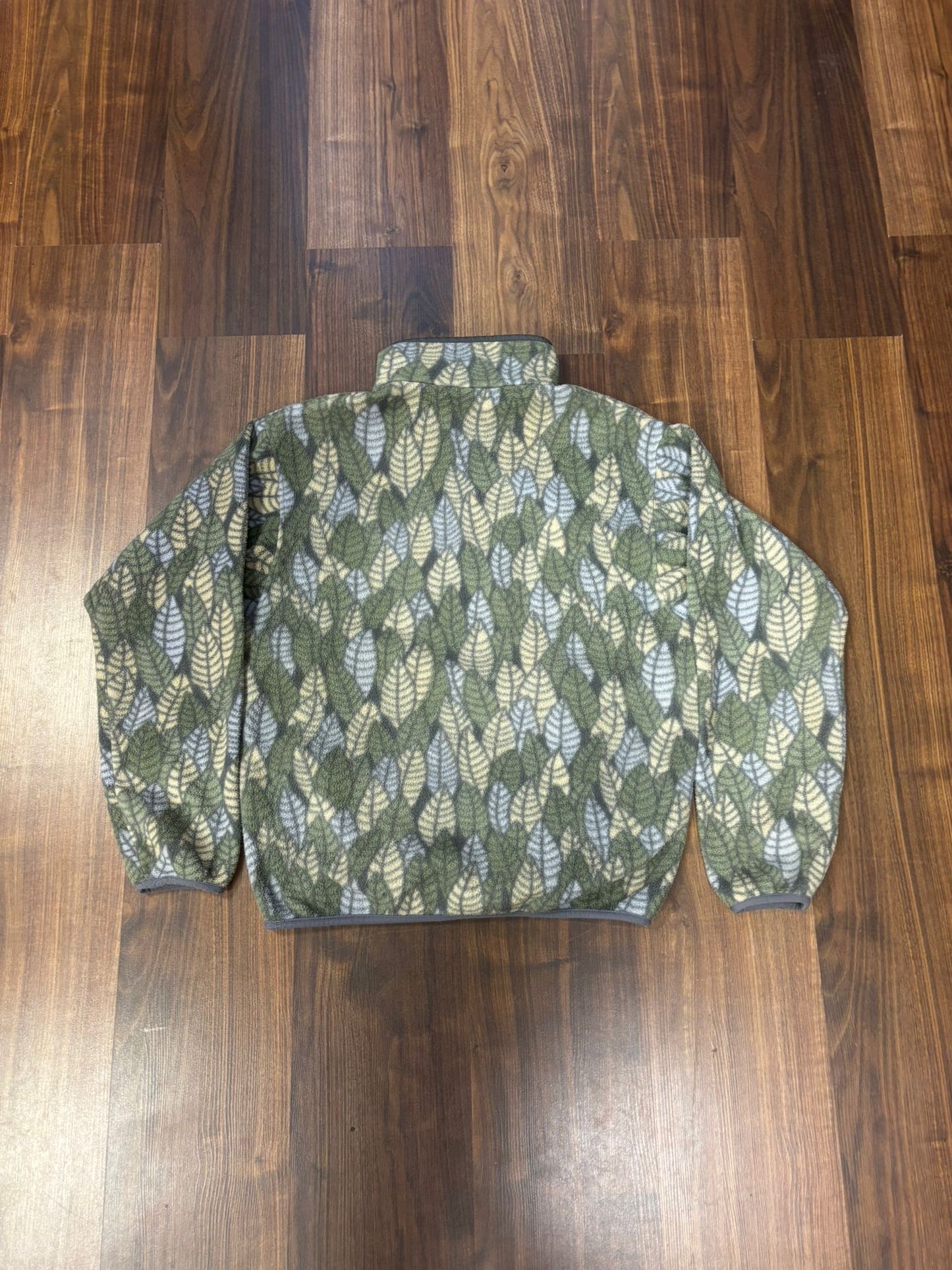 Fleece Pullover von Patagonia (M Herren / L Damen) Synchilla grün gemustert - wanderlich.com