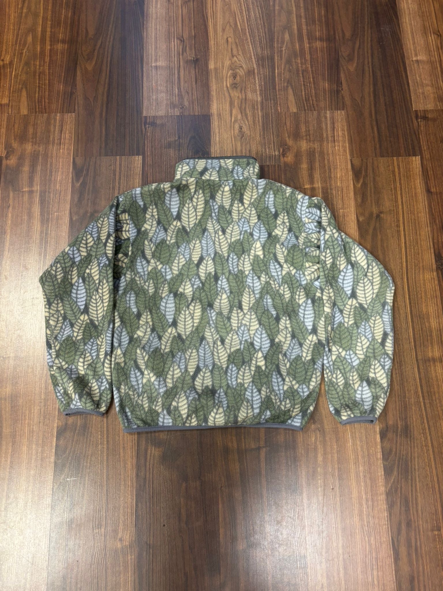 Fleece Pullover von Patagonia (M Herren / L Damen) Synchilla grün gemustert - wanderlich.com