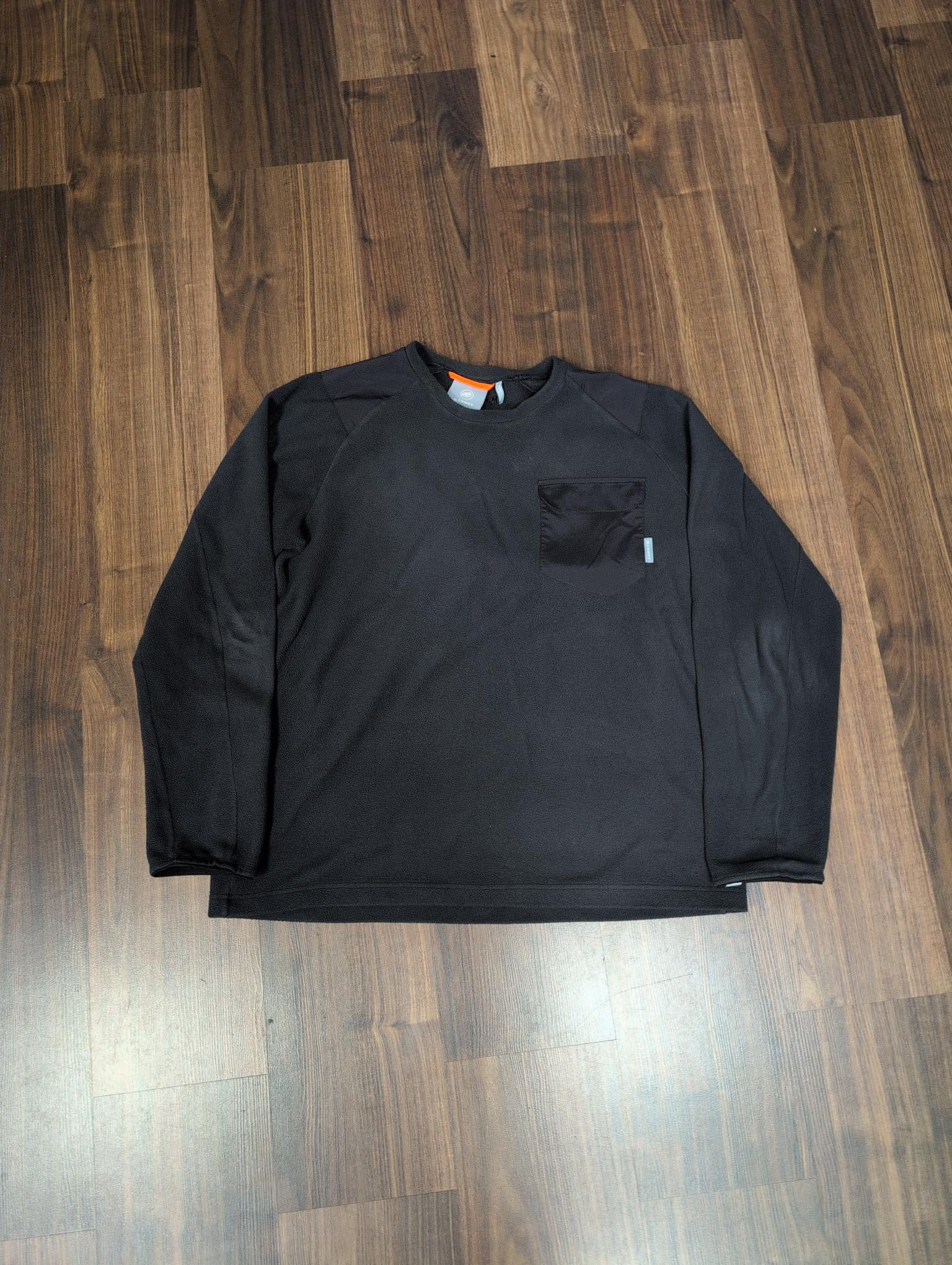 Fleece Pullover von Mammut (XL Herren) anthrazit grau - wanderlich.com