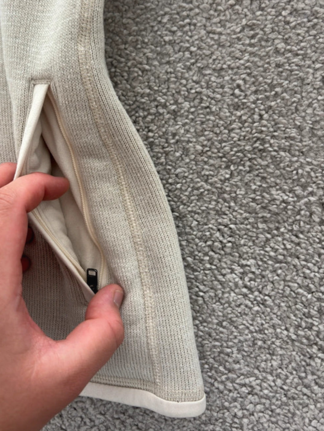 Patagonia Fleece Jacke (S Damen) Better Sweater creme