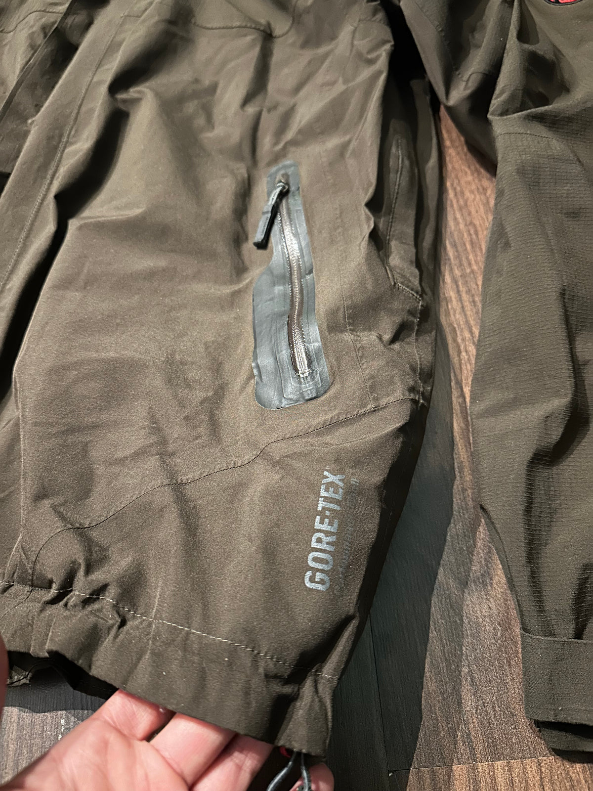 Hardshell Jacke von Mammut Goretex (M bis L Herren) braun