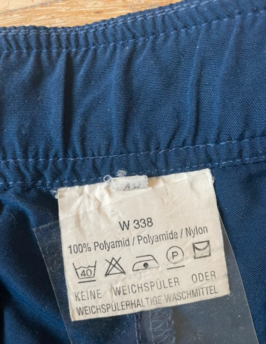 Trekking / Kletter Hose von Mammut (M Herren) blau