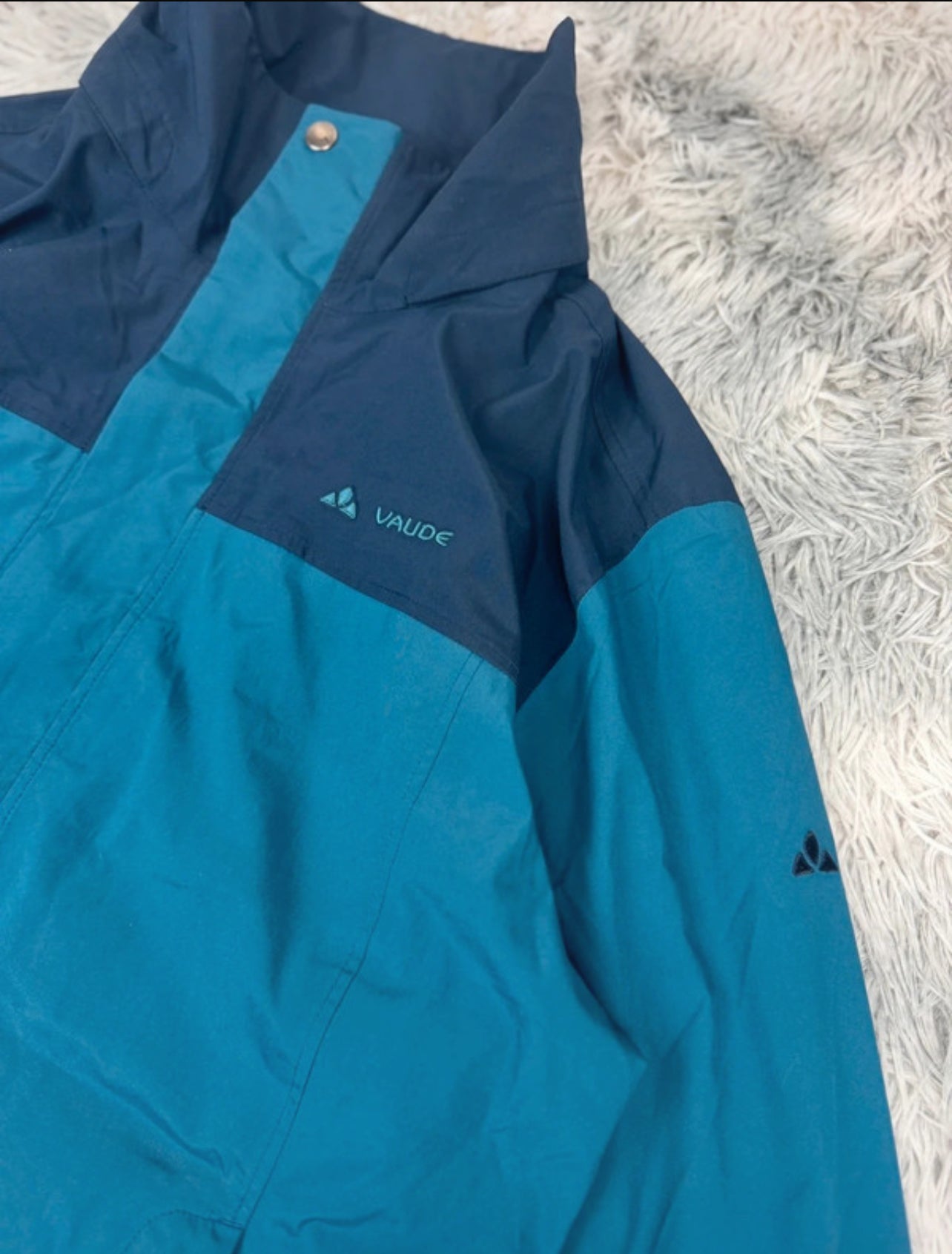 Regen Jacke von Vaude (L Herren ) blau
