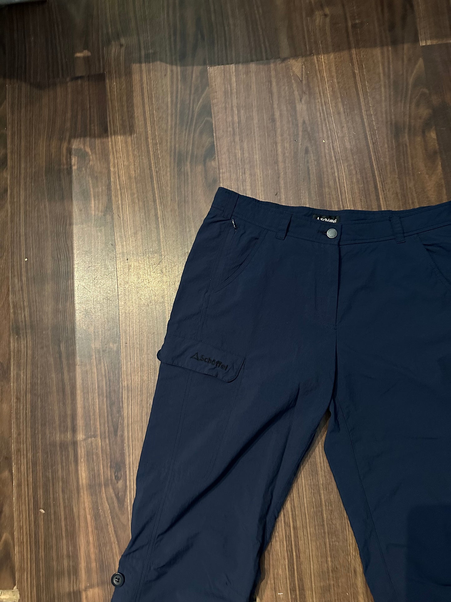 Outdoor Hose von Schöffel (L Damen) 2in1 marineblau