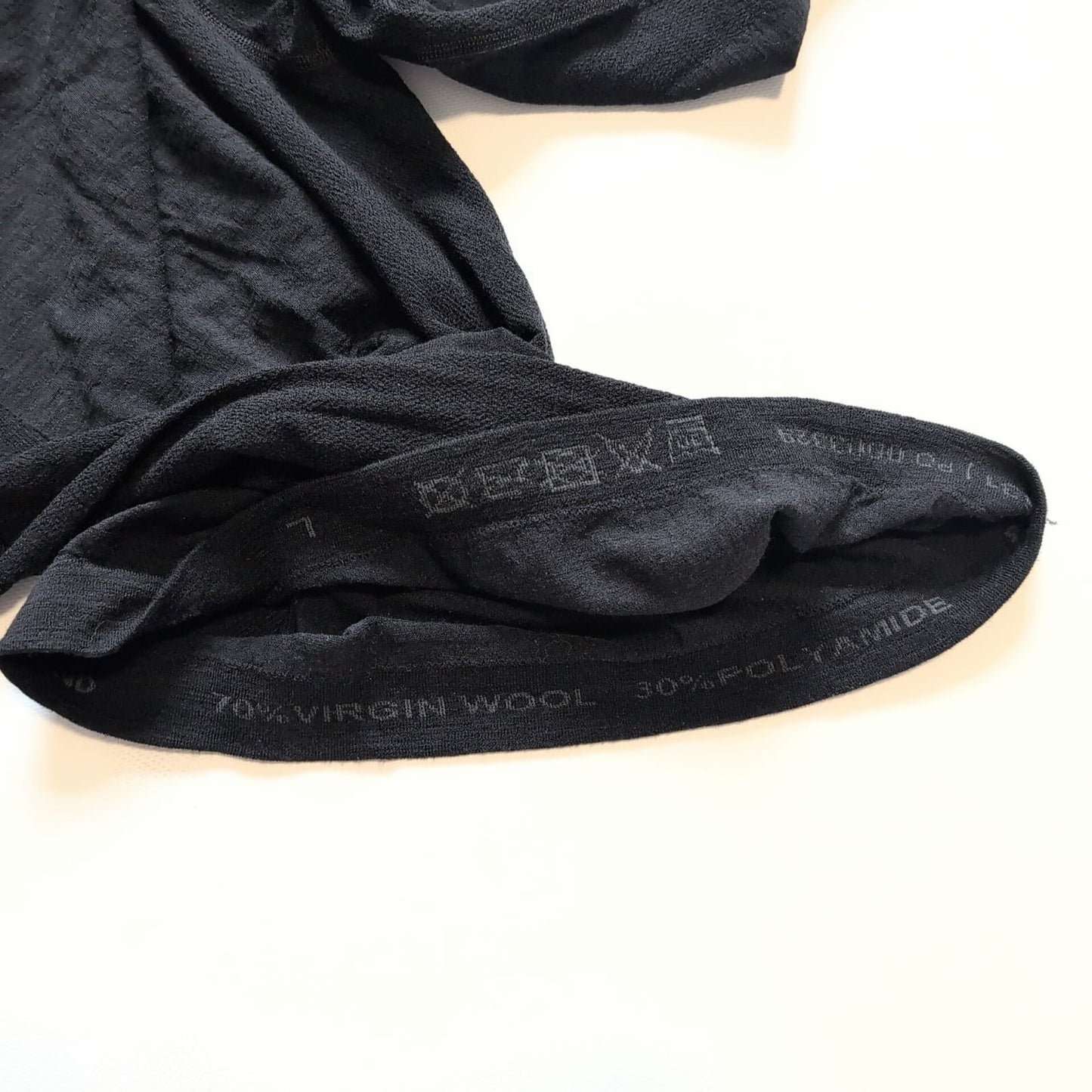 Merino Longsleeve Ortovox (L Damen / M Herren) Kompression Shirt schwarz