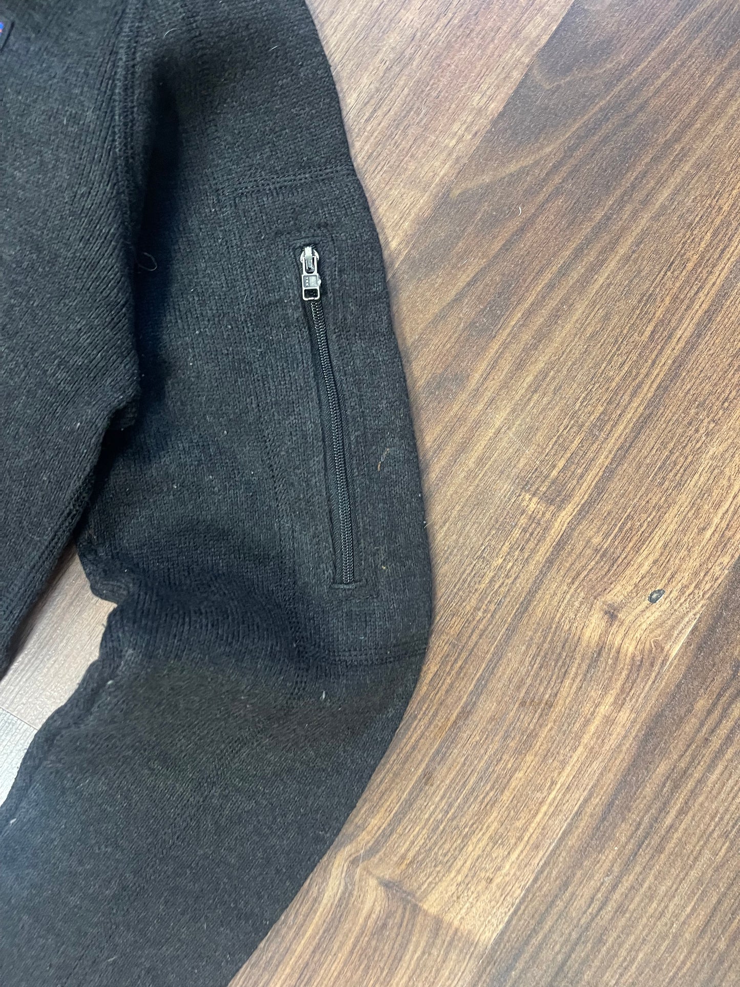 Patagonia Better Fleece Jacke ( S Damen) Strickoptik schwarz - wanderlich.com