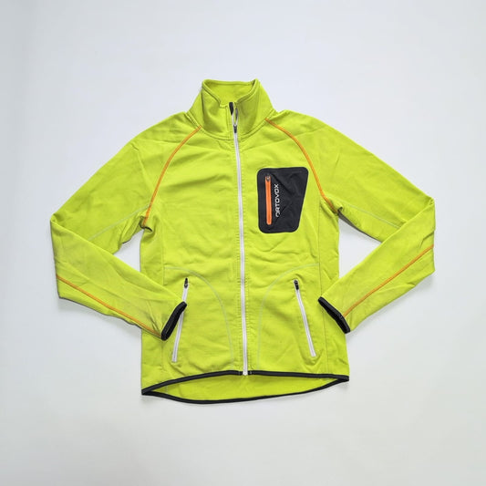 Ortovox Merino Jacke (S Herren) neon grün