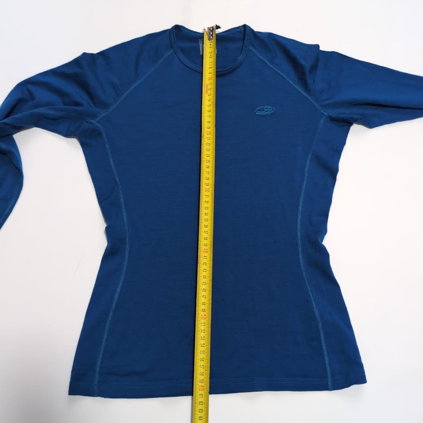 Longsleeve Icebreaker ( S Herren / M Damen ) Merino 200 Baselayer blau