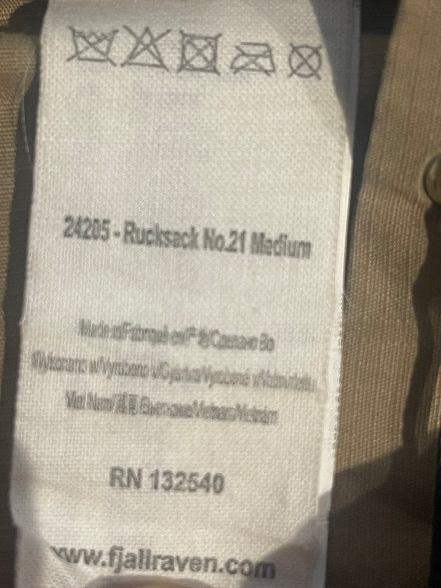 Rucksack Fjällräven Greenland Top 20 anthrazit