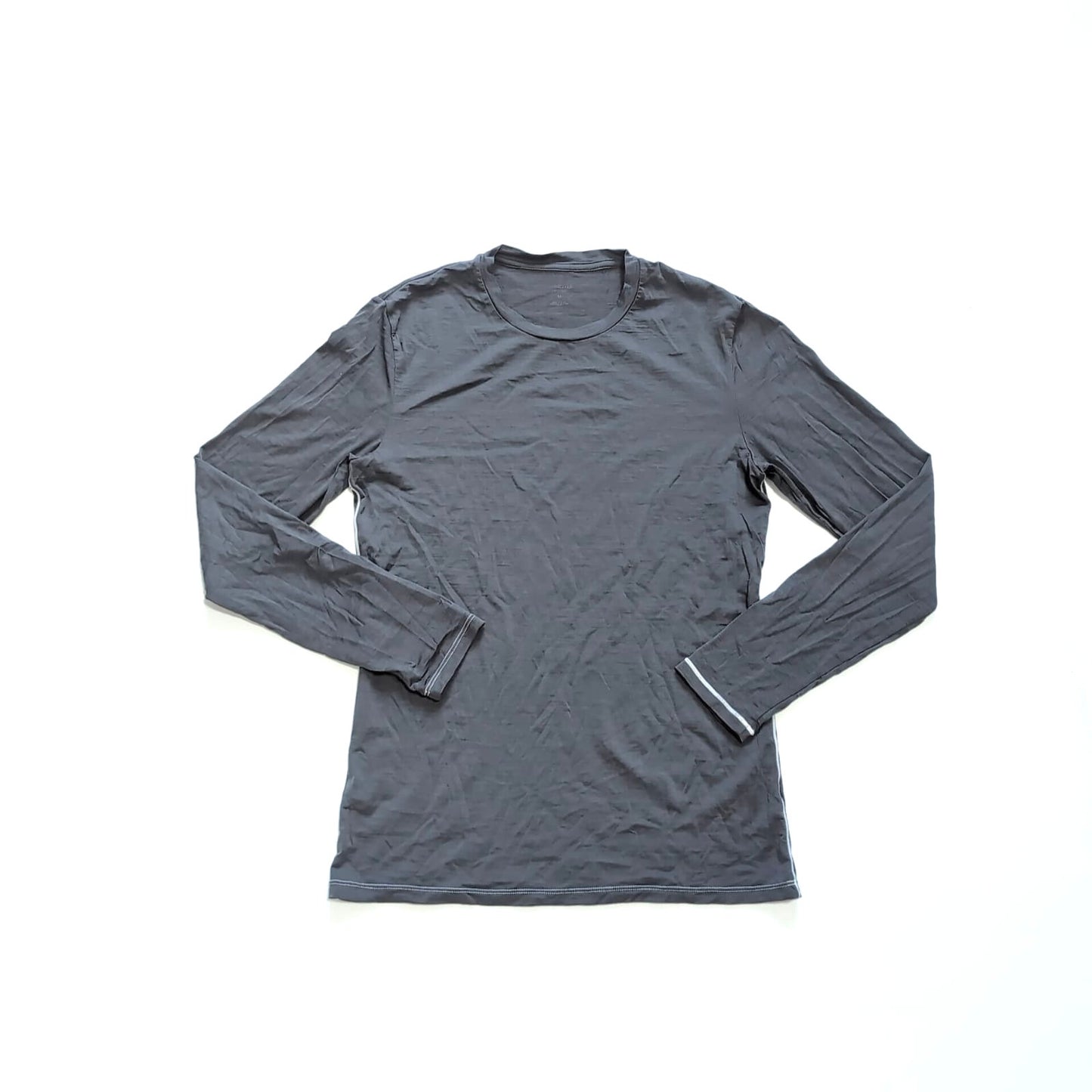 Merino Longsleeve von Icebreaker (M Herren) Langarmshirt grau
