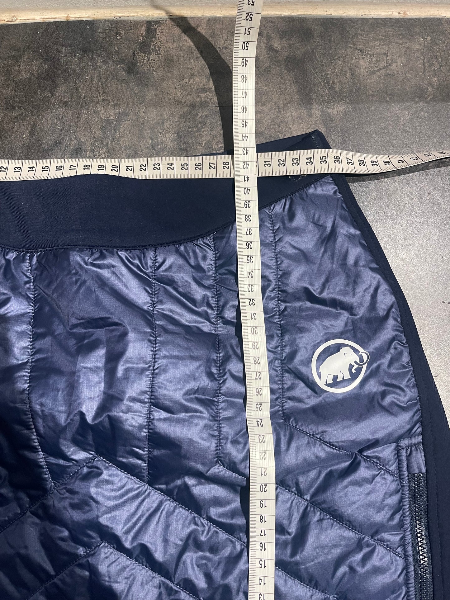 Ski Isolations Rock von Mammut (S Damen) Kunstdaune dunkelblau