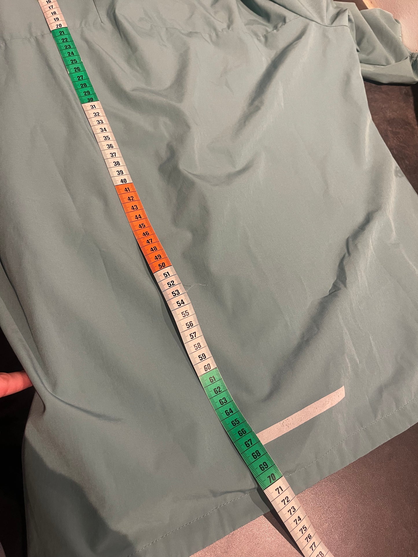 Leichte Stretch Jacke Vaude (XL Damen) Windbreaker minzgrün