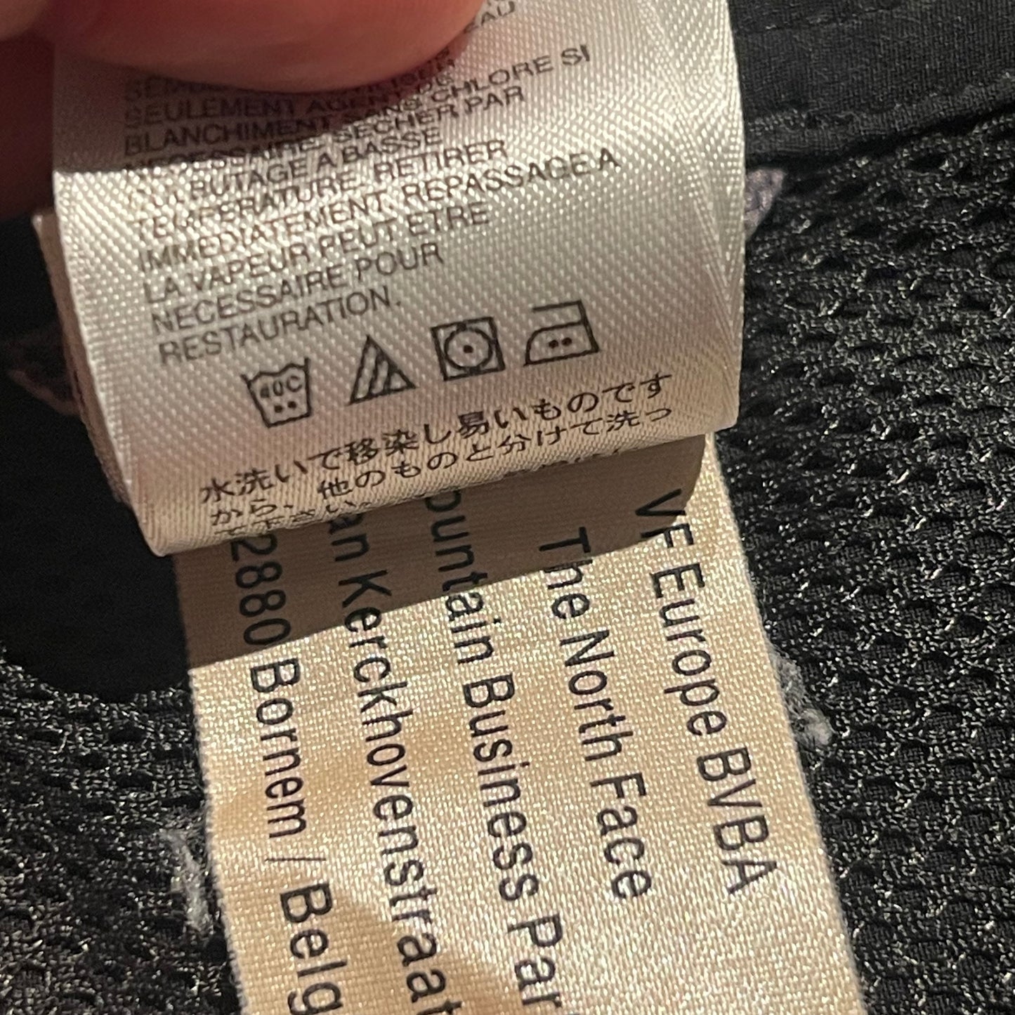 Kurzarm Hemd The North Face (XL Damen) schwarz