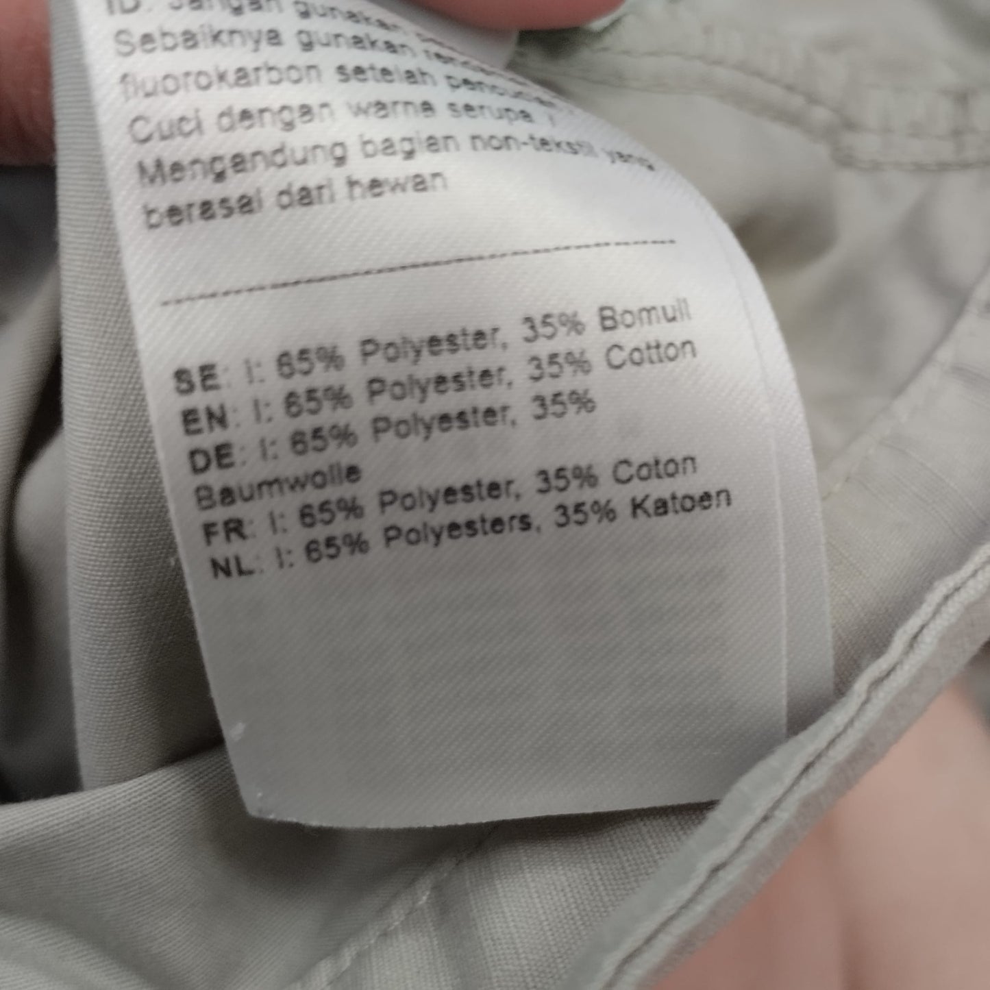 Zip Off Hose von Fjällräven (M /38 Damen) 2 in 1 creme