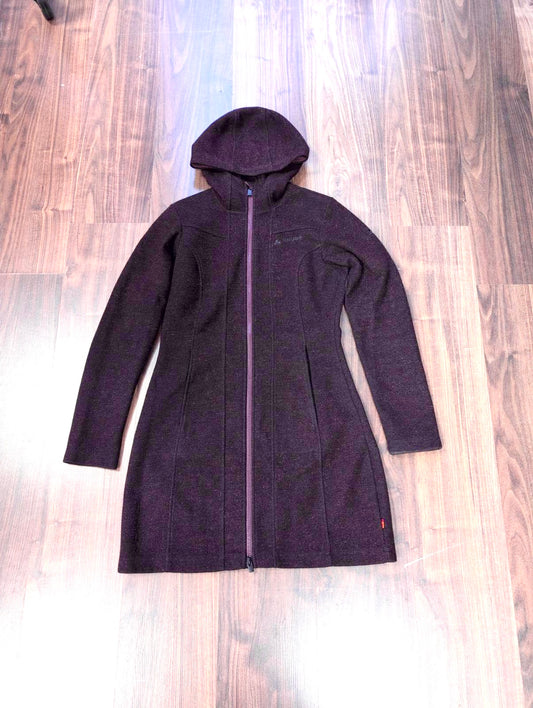 VAUDE Mantel mit Innenfleece (S Damen) Damen mit Wolle pflaume