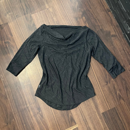 Merino Shirt von Icebreaker ( S Damen ) 1/2 Ärmel dunkelgrau