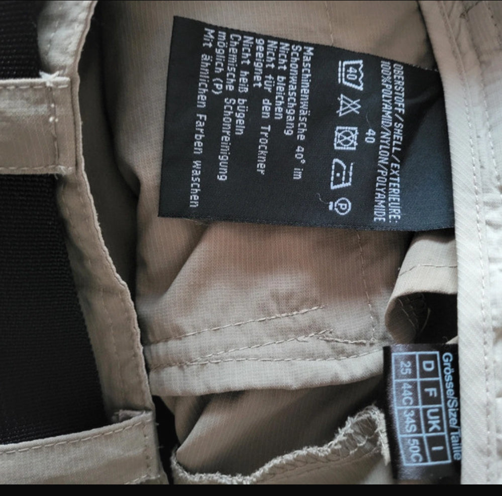 Leichte Outdoor Hose von Schöffel (L Herren) beige