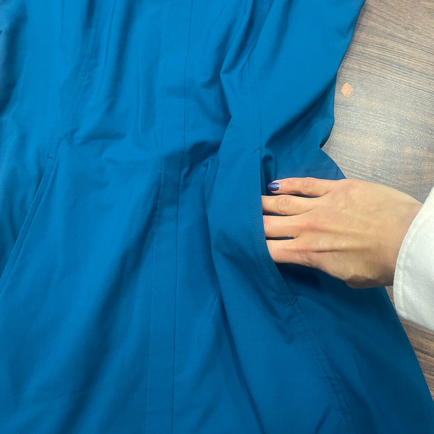 Arcteryx Trekking Kleid (Damen S) blau mit Druckknöpfen