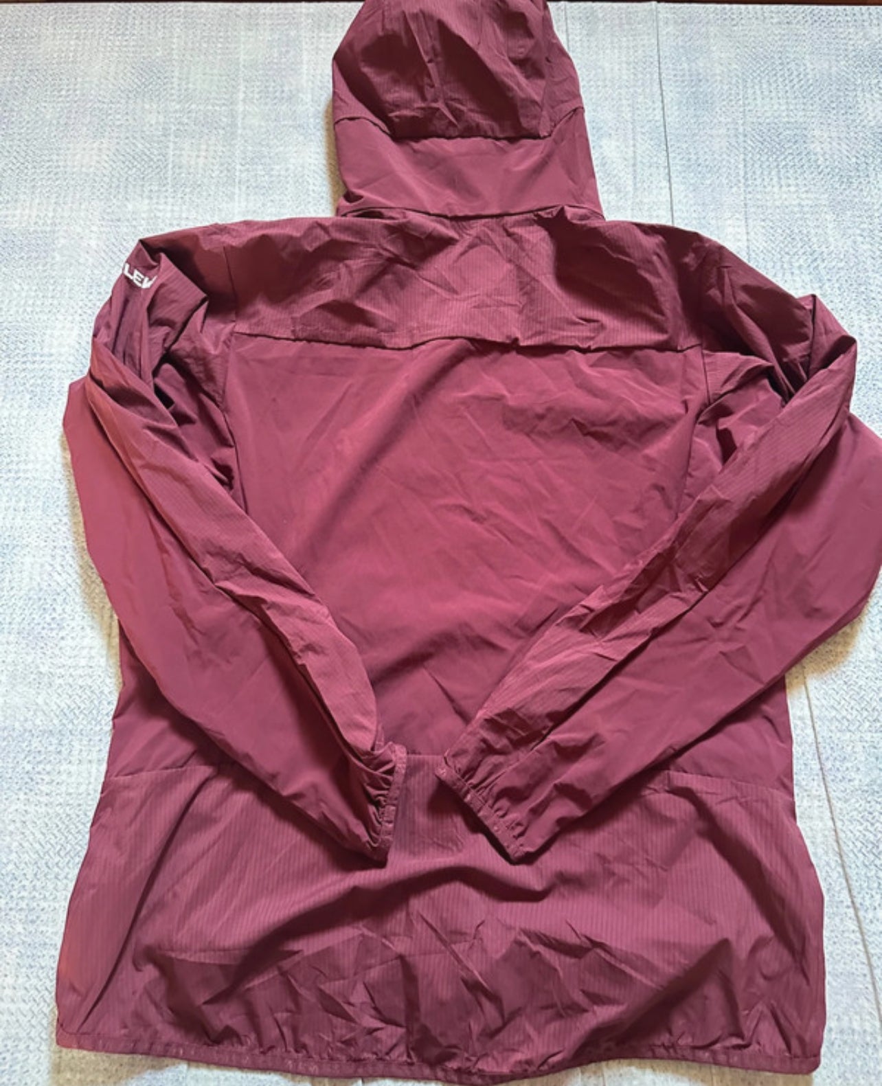 Hybride Regen Jacke von Salewa (XL Damen) ultraleicht bordeaux