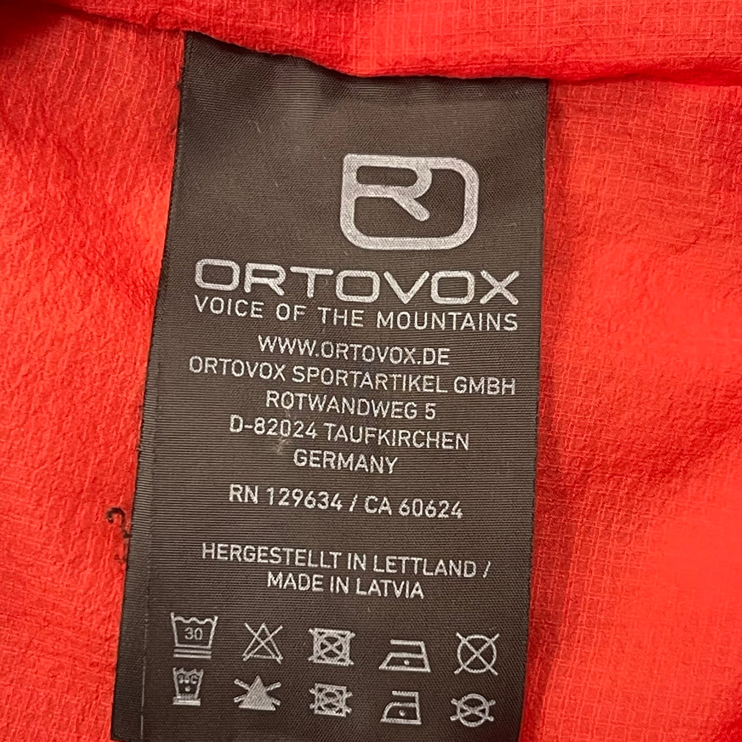 Jacke von Ortovox Swisswool inside (S Damen) blau-türkis